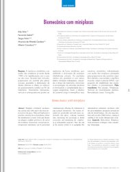 Biomecânica com miniplacas