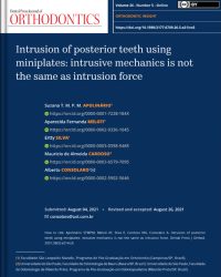 Intrusion of posterior teeth using